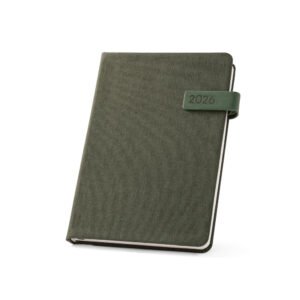 ANDRESEN A5. Agenda em PET reciclado (100% rPET)