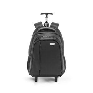 MIAMI. Mochila trolley para notebook 17'' em Nylon 999 impermeável com 2 rodas e sistema de proteção integrado 30 L