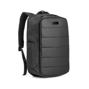 MUNIQUE. Mochila para notebook em 300D de alta densidade, com divisória para notebook 17" 21 L