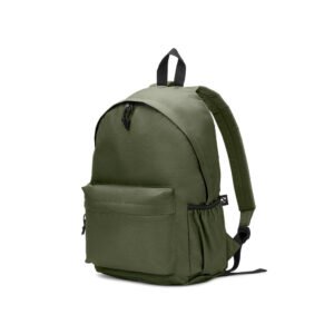 ROSARIO. Mochila em poliéster reciclado 600D com bolso frontal espaçoso 18 L