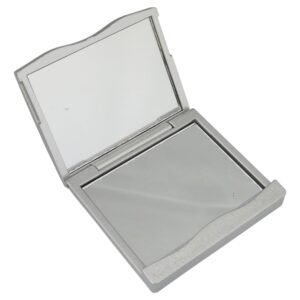 Espelho Plástico Quadrado Sem Aumento Promocional